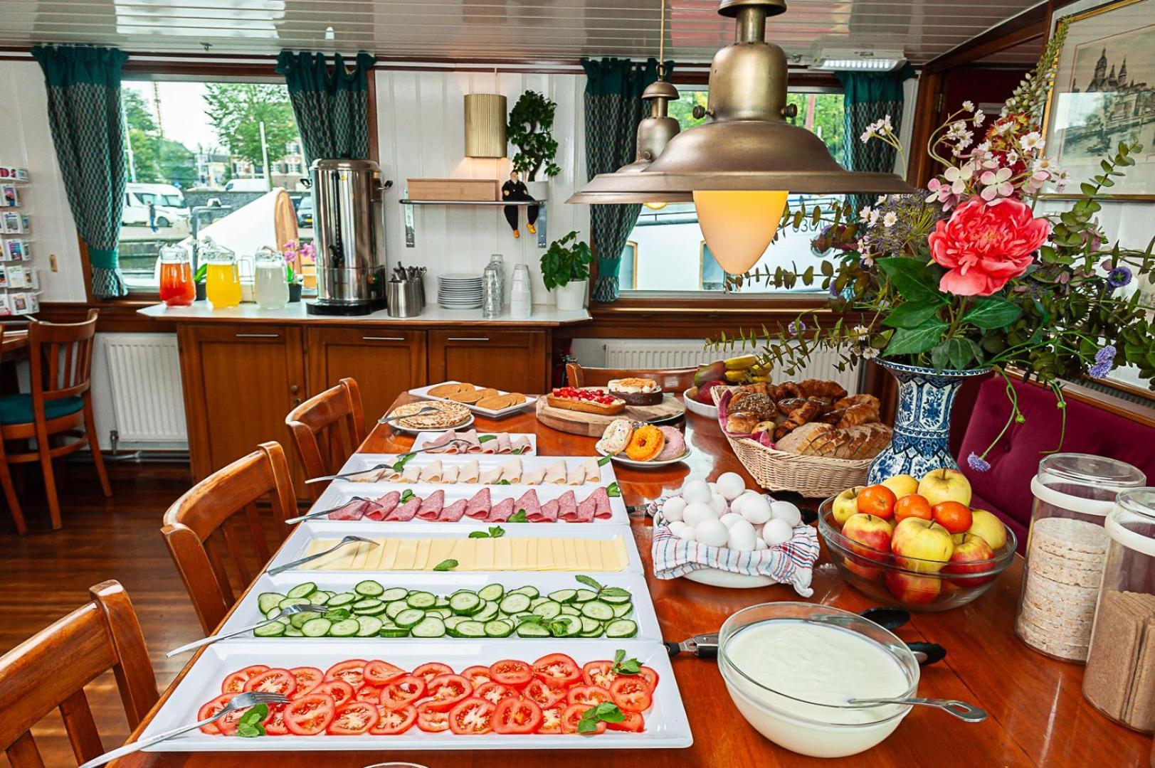 Amsterdam Hotelboat Dış mekan fotoğraf