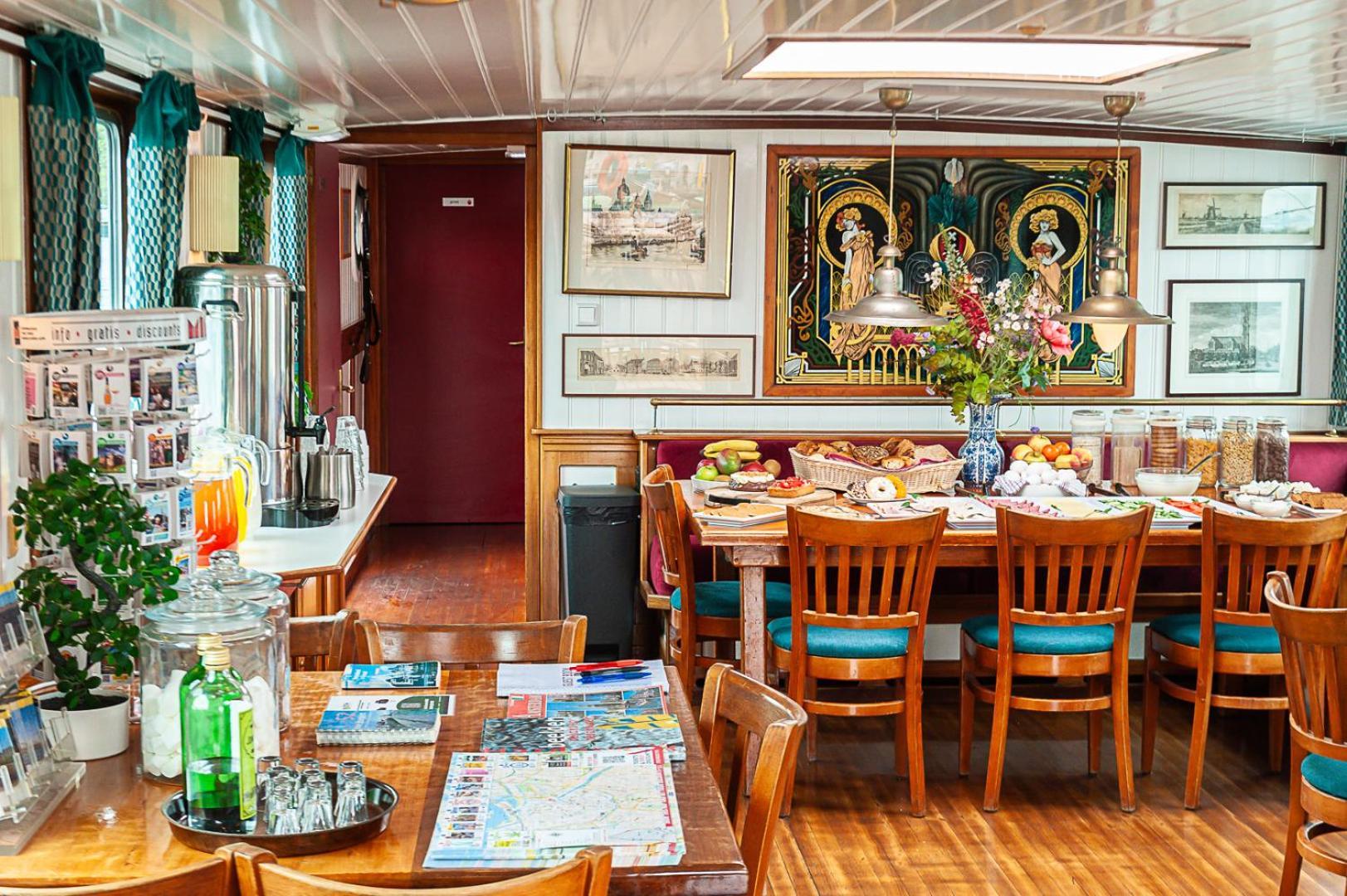 Amsterdam Hotelboat Dış mekan fotoğraf