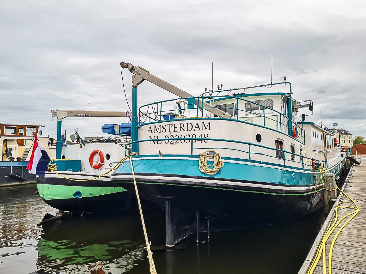 Amsterdam Hotelboat Dış mekan fotoğraf