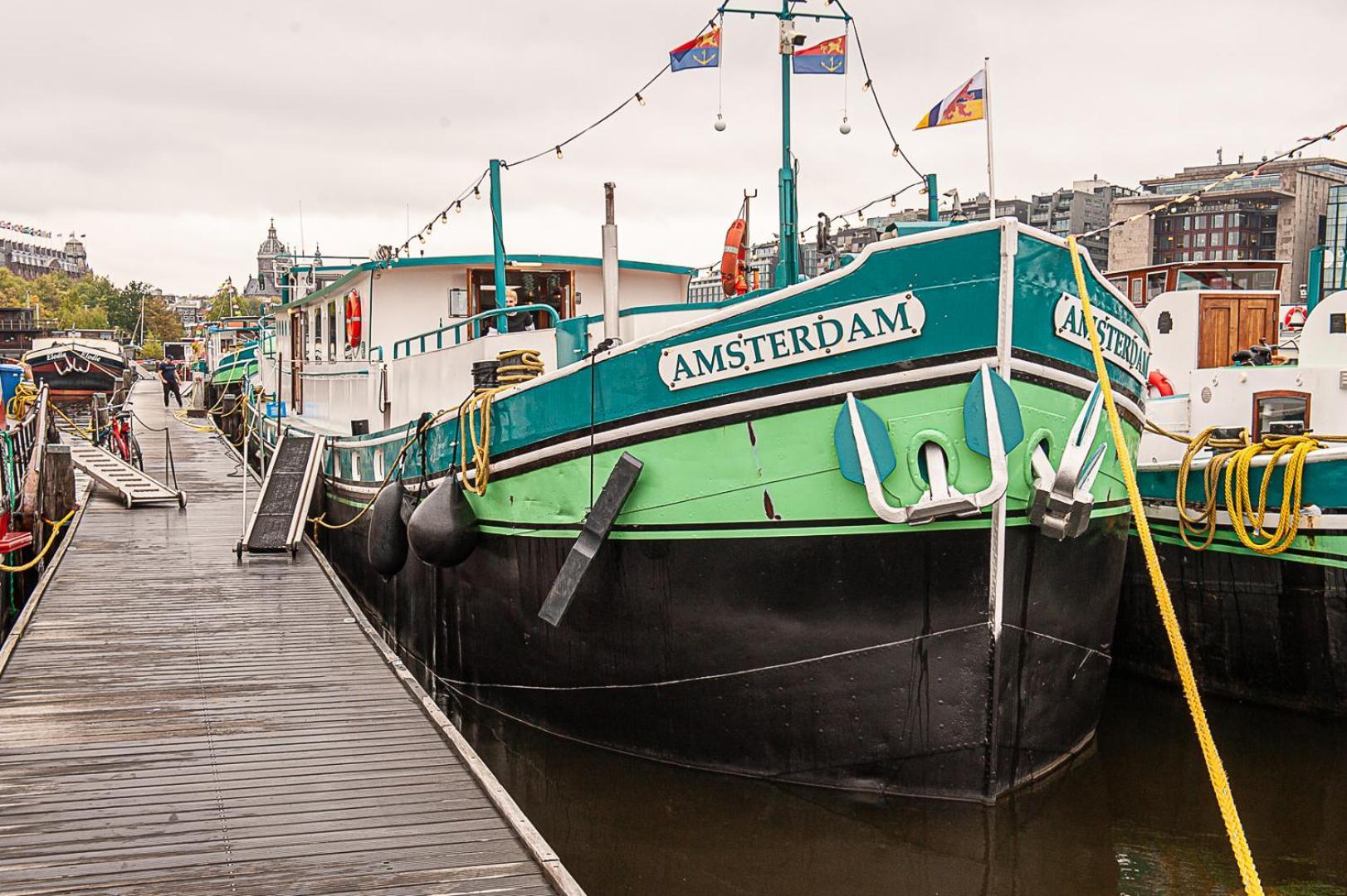 Amsterdam Hotelboat Dış mekan fotoğraf